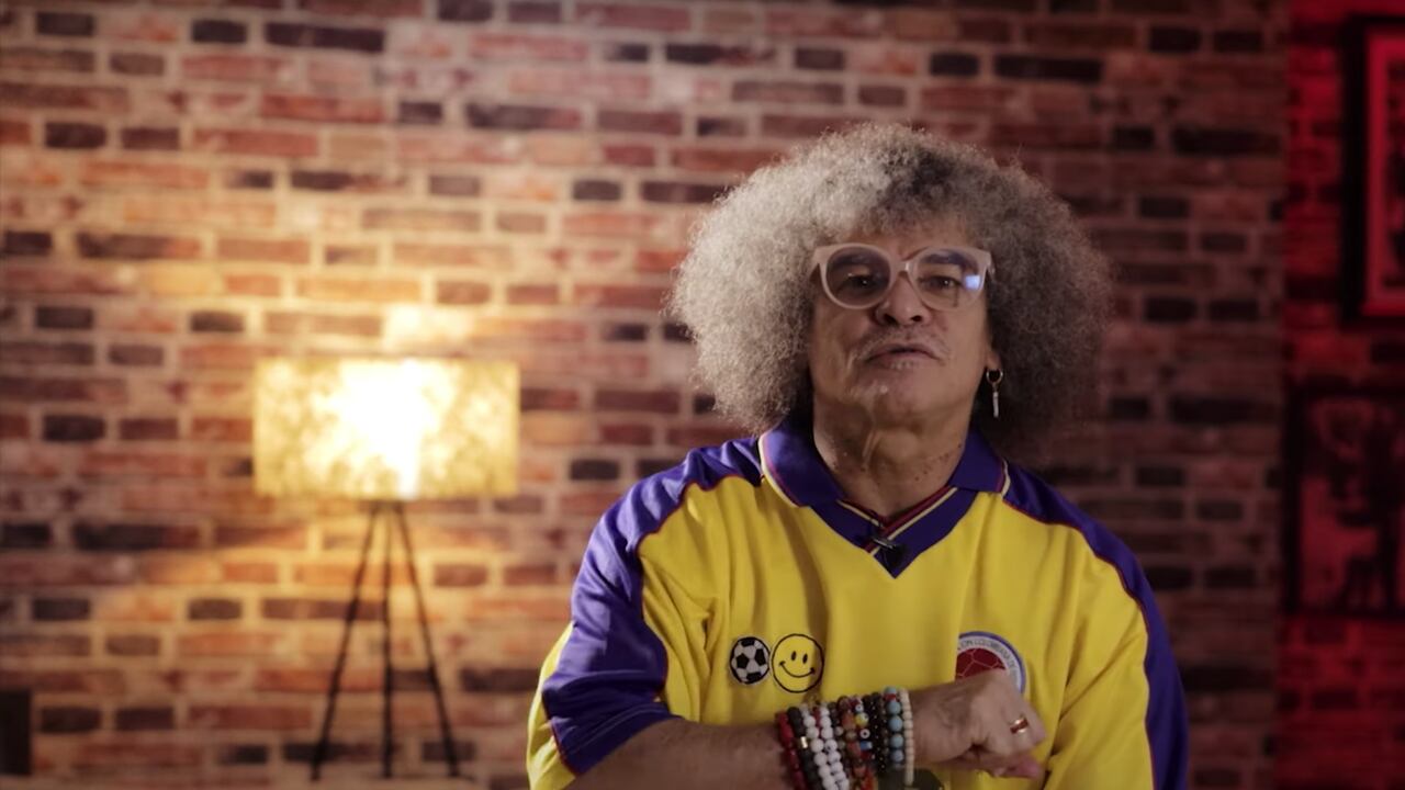 Carlos 'El Pibe' Valderrama.