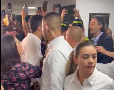 Pelea del alcalde Daniel Quintero en el concejo de Medellín