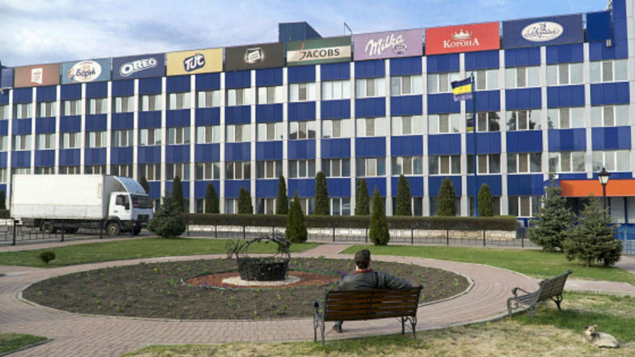 Foto: Planta de Mondelez en Ucrania/Getty