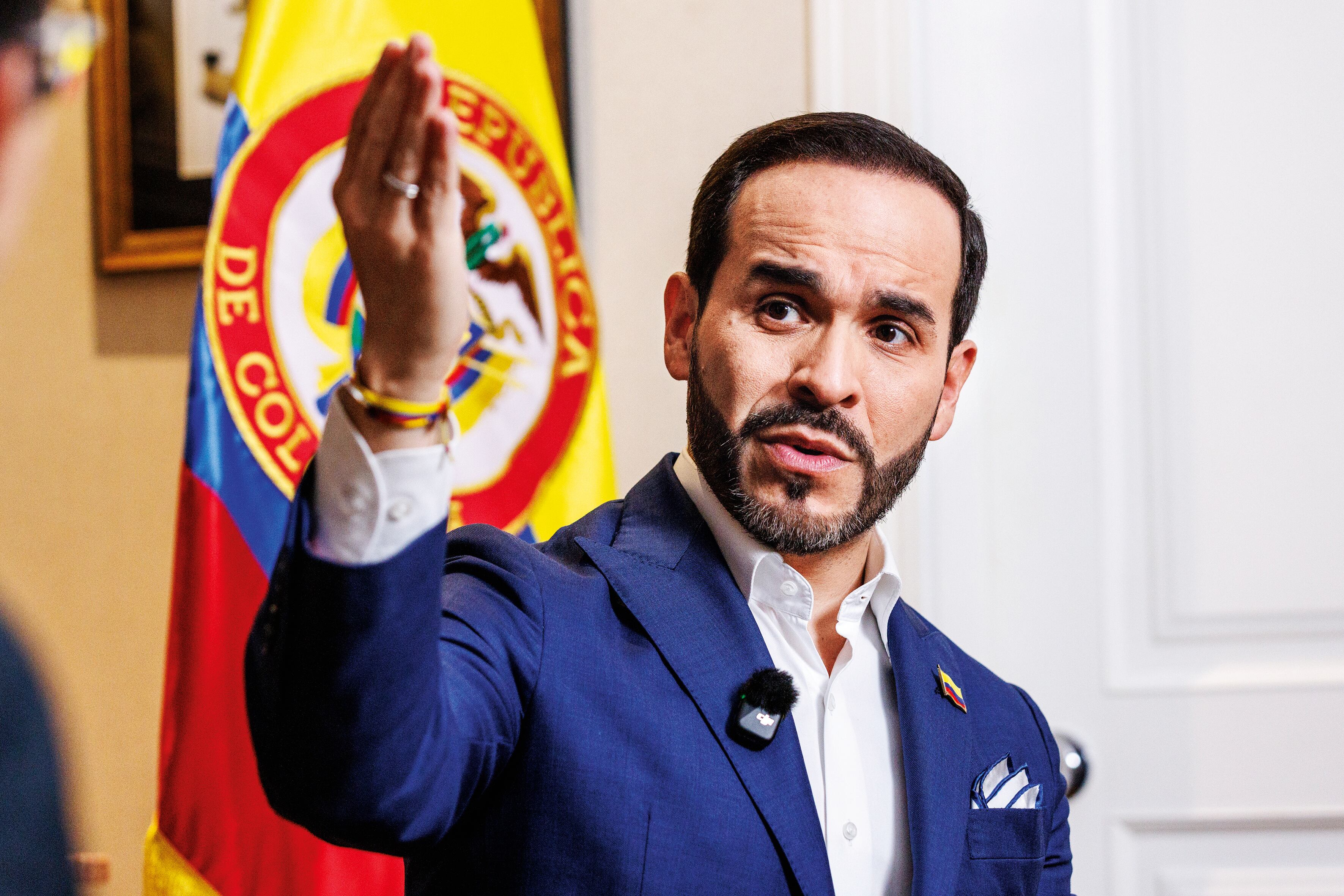 Abelardo de la Espriella.
Barranquilla, noviembre 13 de 2025.
Foto: Juan Carlos Sierra-Revista Semana.