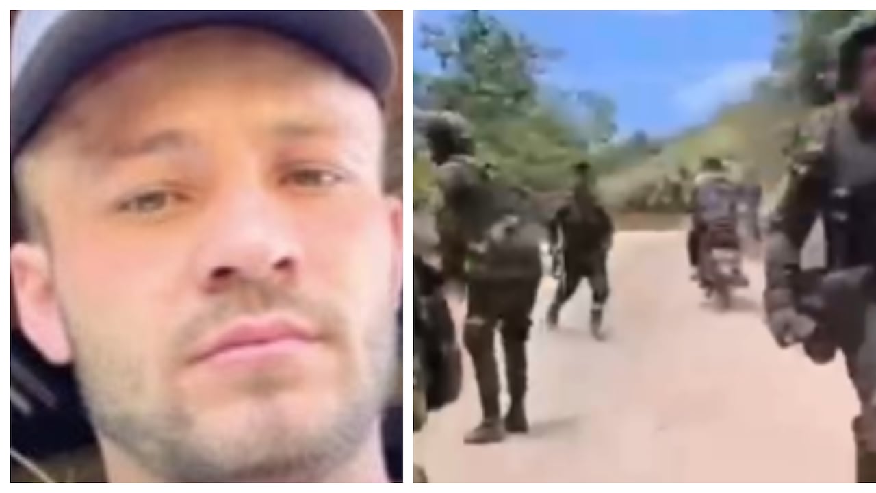Alias Chala, del frente 36 de las disidencias en Briceño, Antioquia.