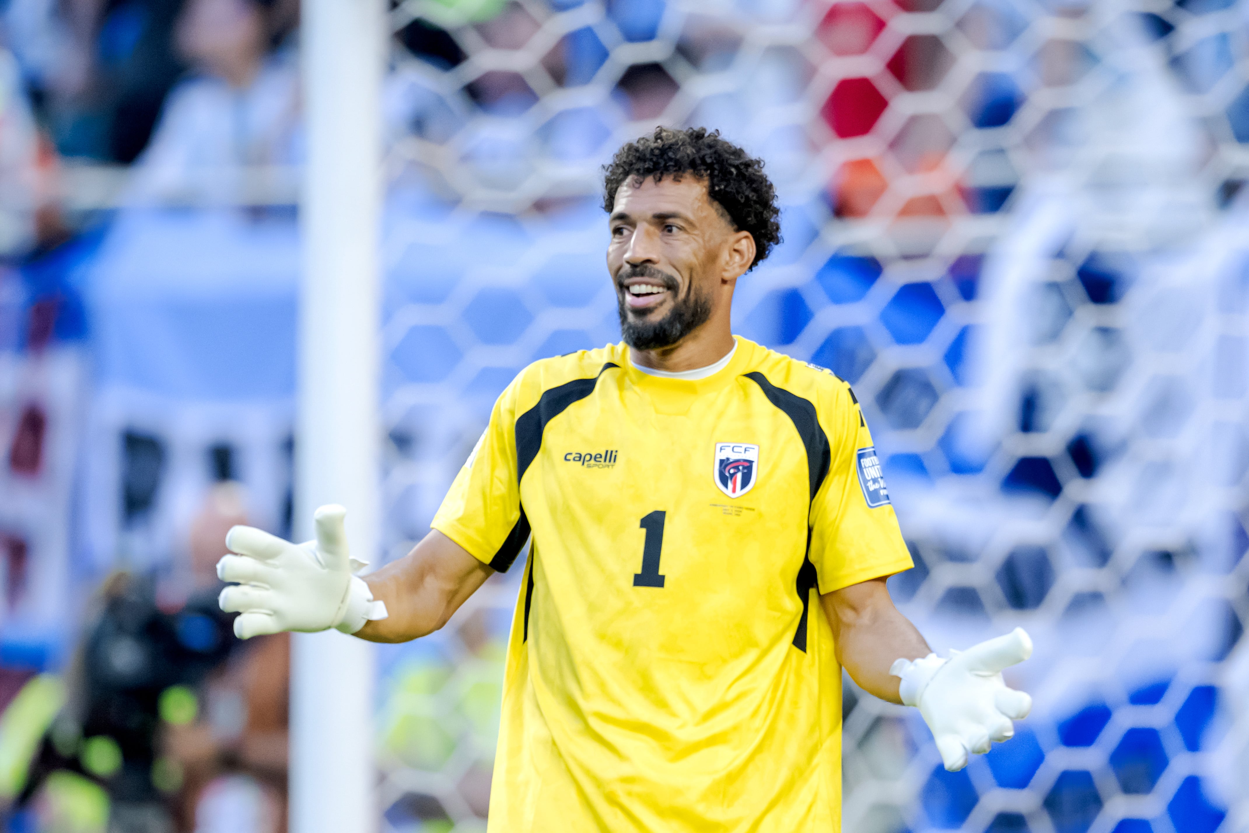 MIAMI, UNITED STATES - JULY 3: Vozinha of Cape Verde during the World Cup match between Argentina v Cape Verde at the Miami Stadium on July 3, 2026 in Miami United States (Photo by Jussi Eskola/Soccrates/Getty Images)