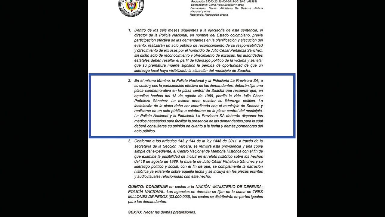 Documentación del caso en cuestión, sobre los errores del DAS y la Policía.