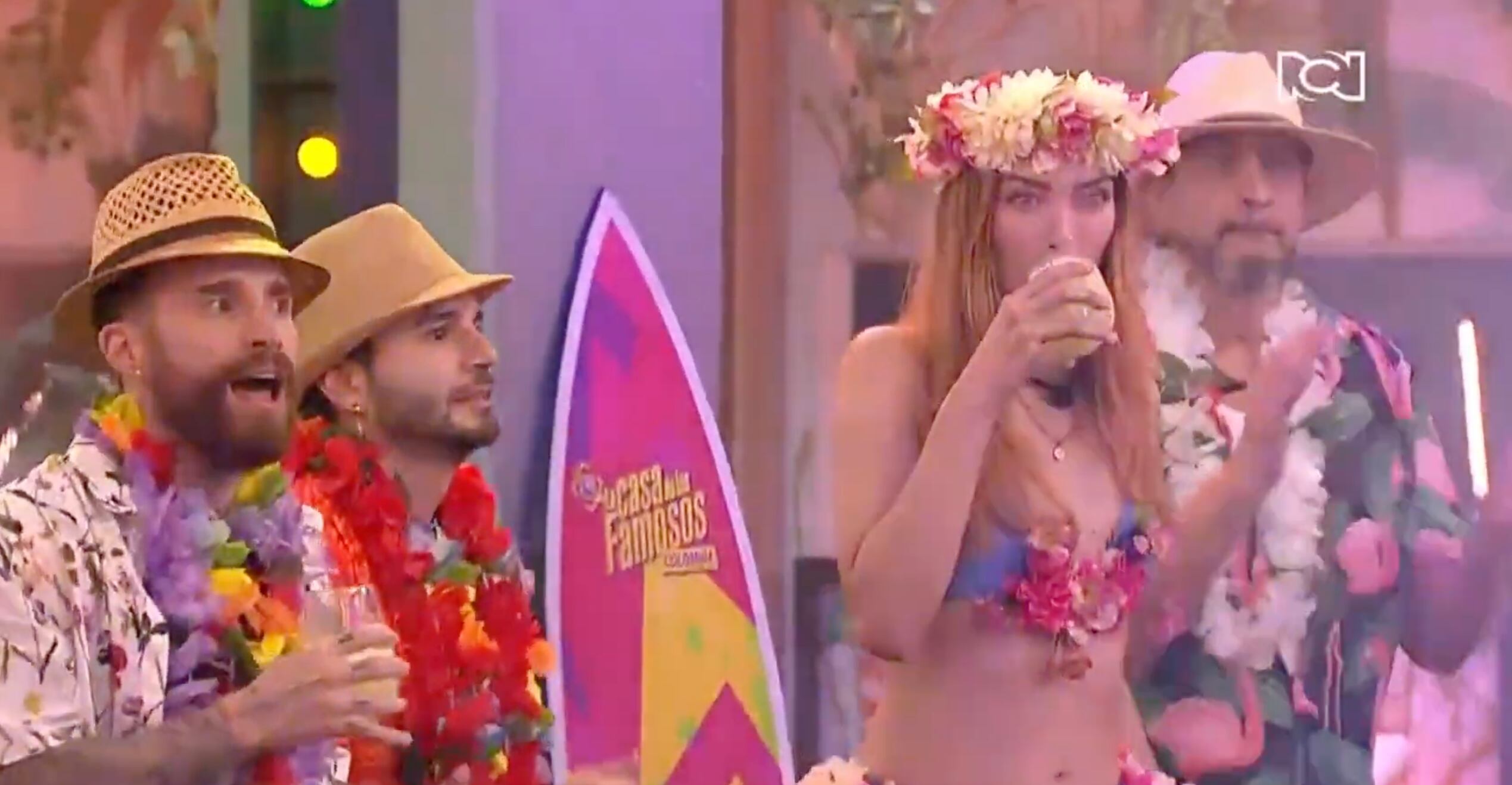 Famosos en la presentación de Martha Isabel Bolaños en 'La casa de los famosos'