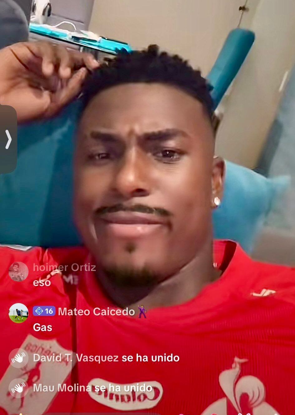 Neyser Villarreal, jugador de Millonarios