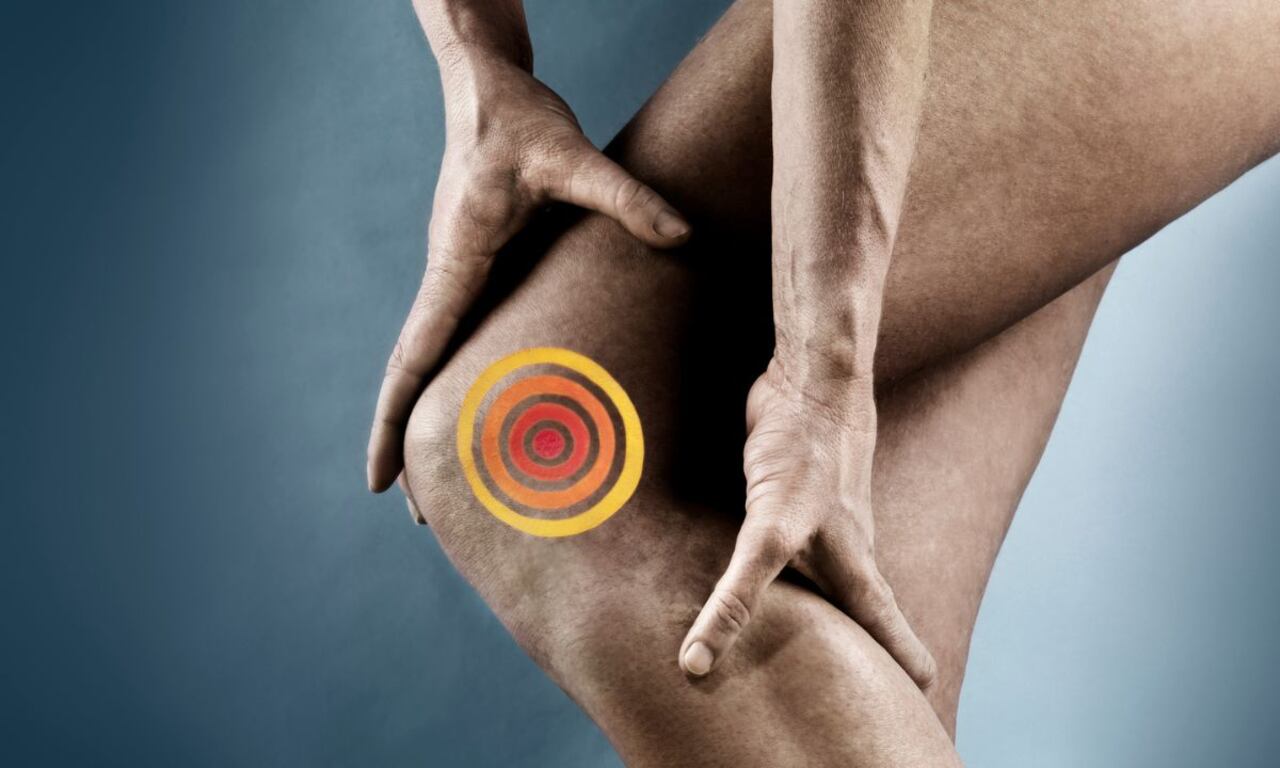 Las rodillas necesitan colágeno.