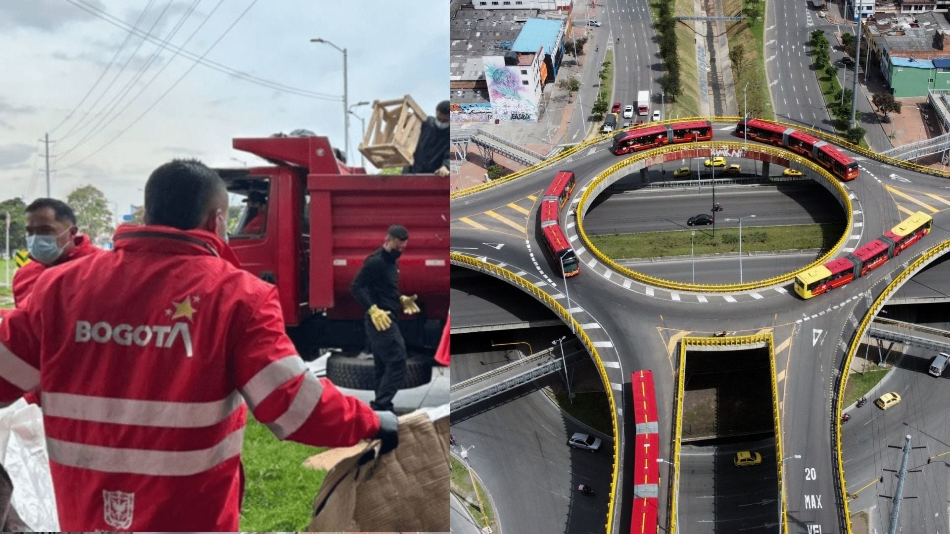 Recuperación del espacio público en Puente Aranda.