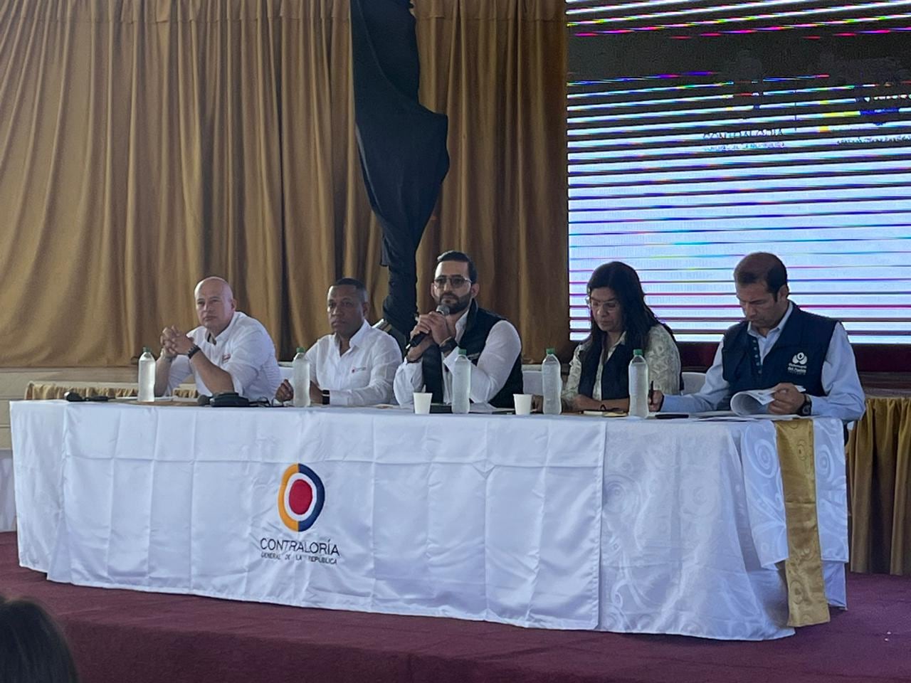 Contralor Carlos Mario Zuluaga en Mocoa.