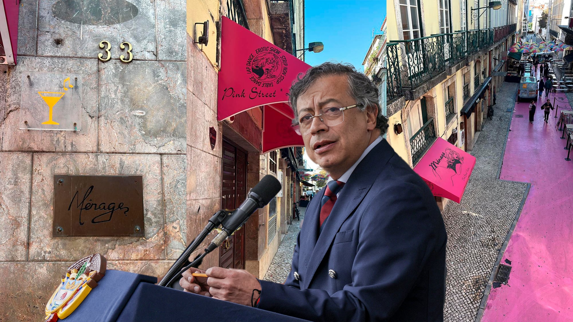 Gustavo Petro Portugal Ménage