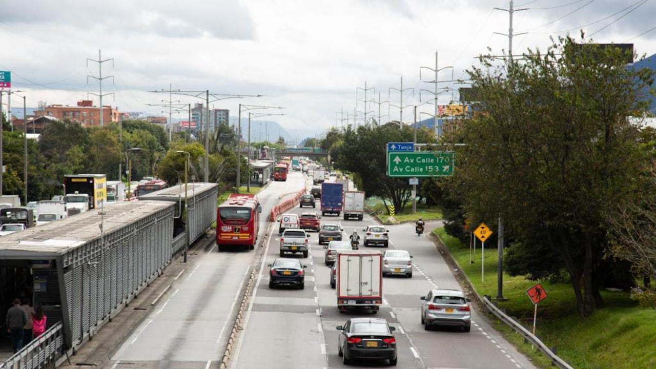 Con esta construcción se dará continuidad a los tres carriles de la autopista Norte en el carril rápido y en sentido sur-norte.