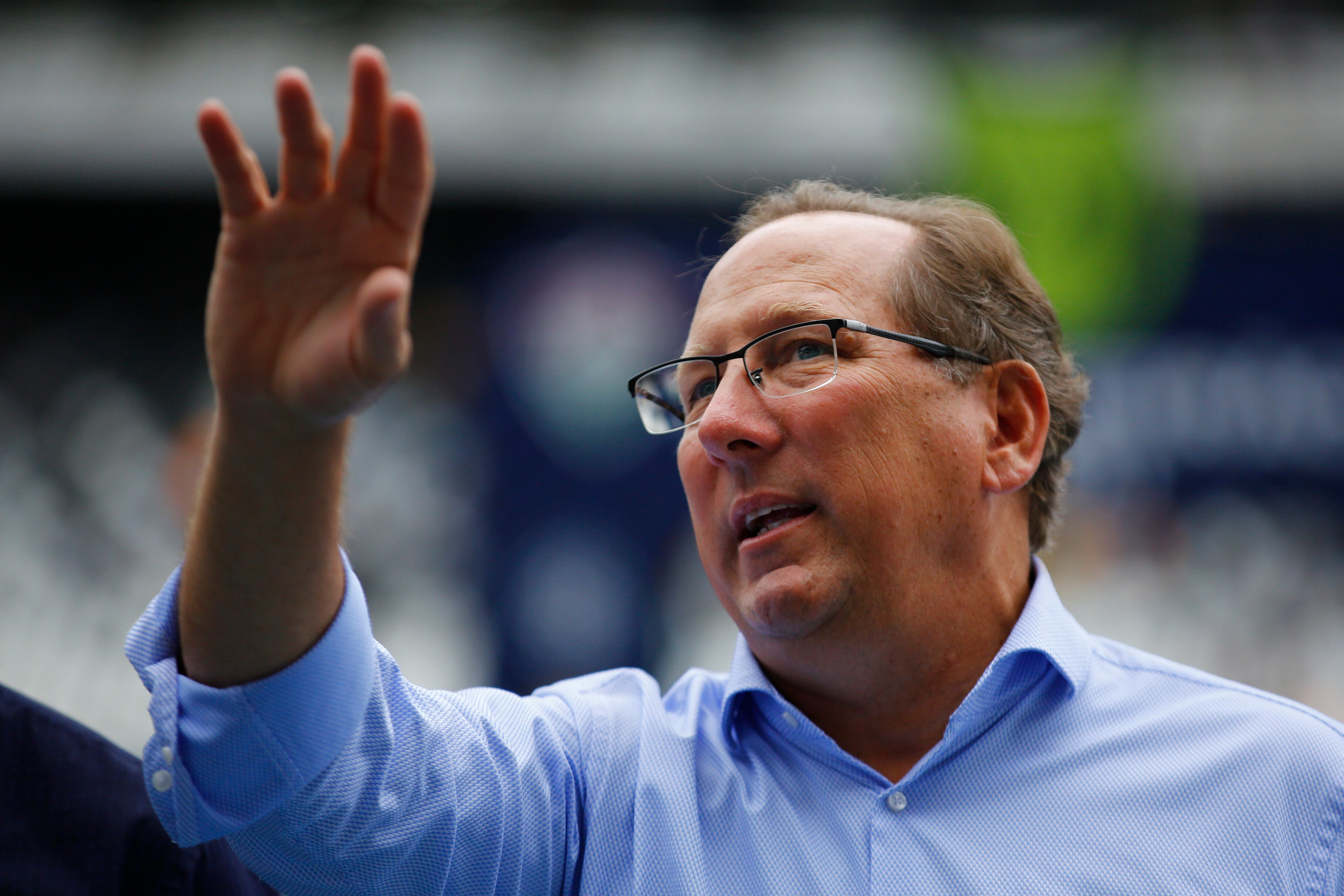 RIO DE JANEIRO, BRAZIL - JUNE 26: Botafogo president John Textor before the match between Botafogo and Fluminense as part of Brasileirao 2022 at Estadio Olimpico Nilton Santos on June 26, 2022 in Rio de Janeiro, Brazil. (Photo by Wagner Meier/Getty Images)