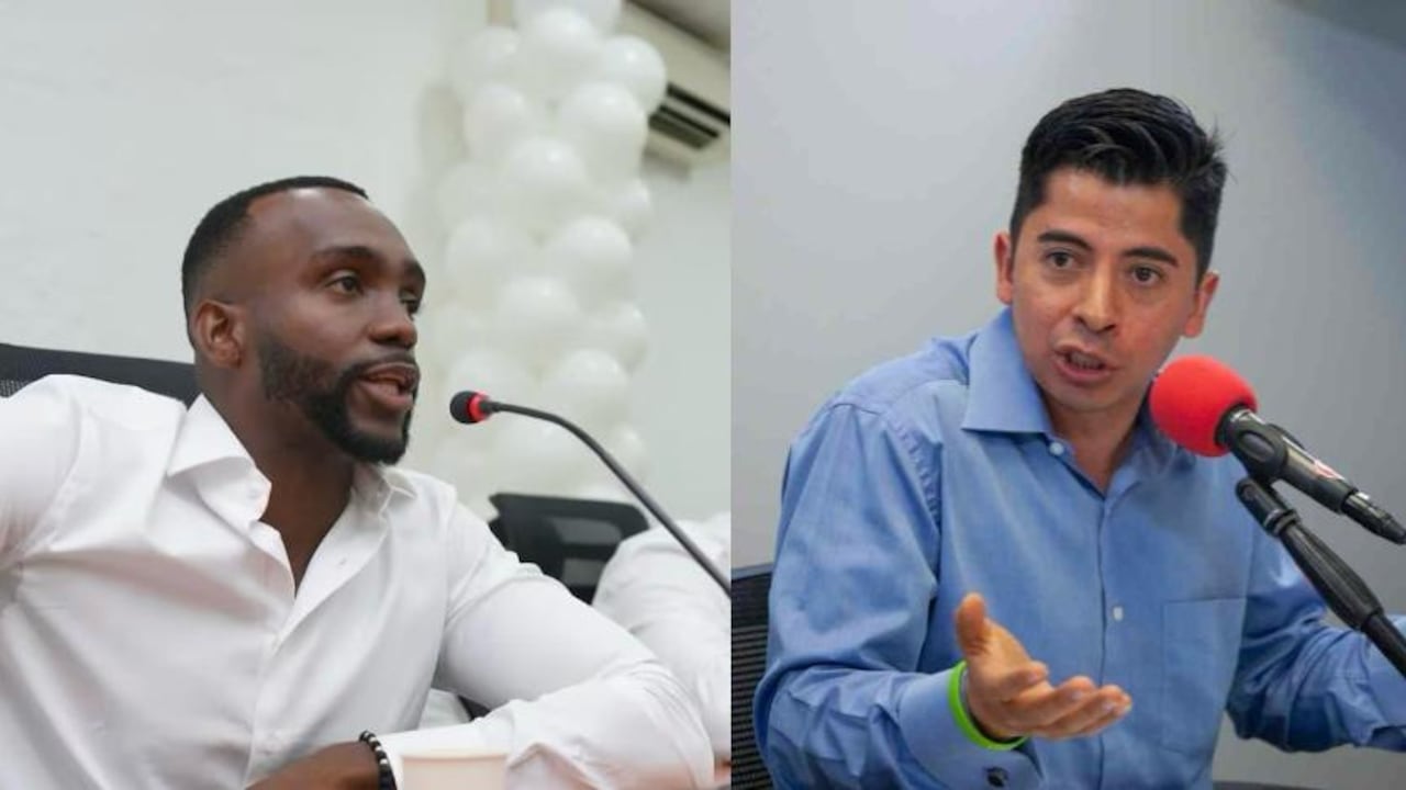 Estefanel Gutiérrez, concejal de Barranquilla; y Ariel Ávila, senador.