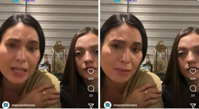 Esposa Darío Gómez rompe en llanto