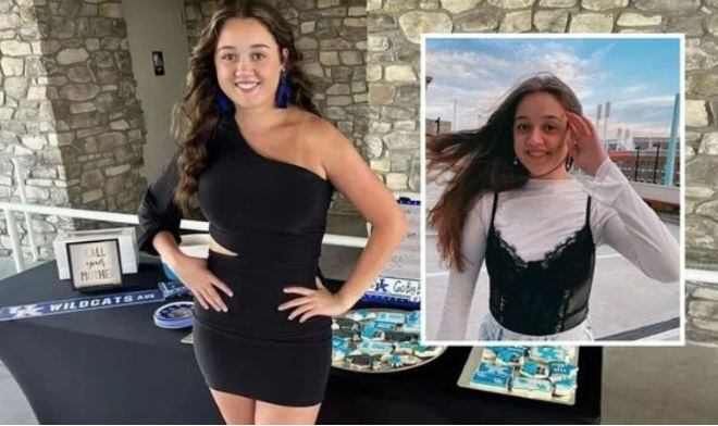 Lauren Collins, que era estudiante de comercialización de moda, indumentaria y textiles en la Universidad de Kentucky .