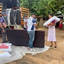 Ayudas que entregan desde la Gobernación de Bolívar en Turbaco.