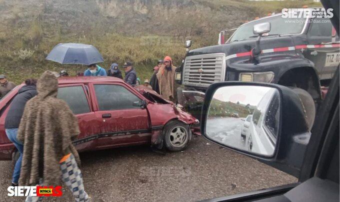 Accidente del papá Luis Quintana.
