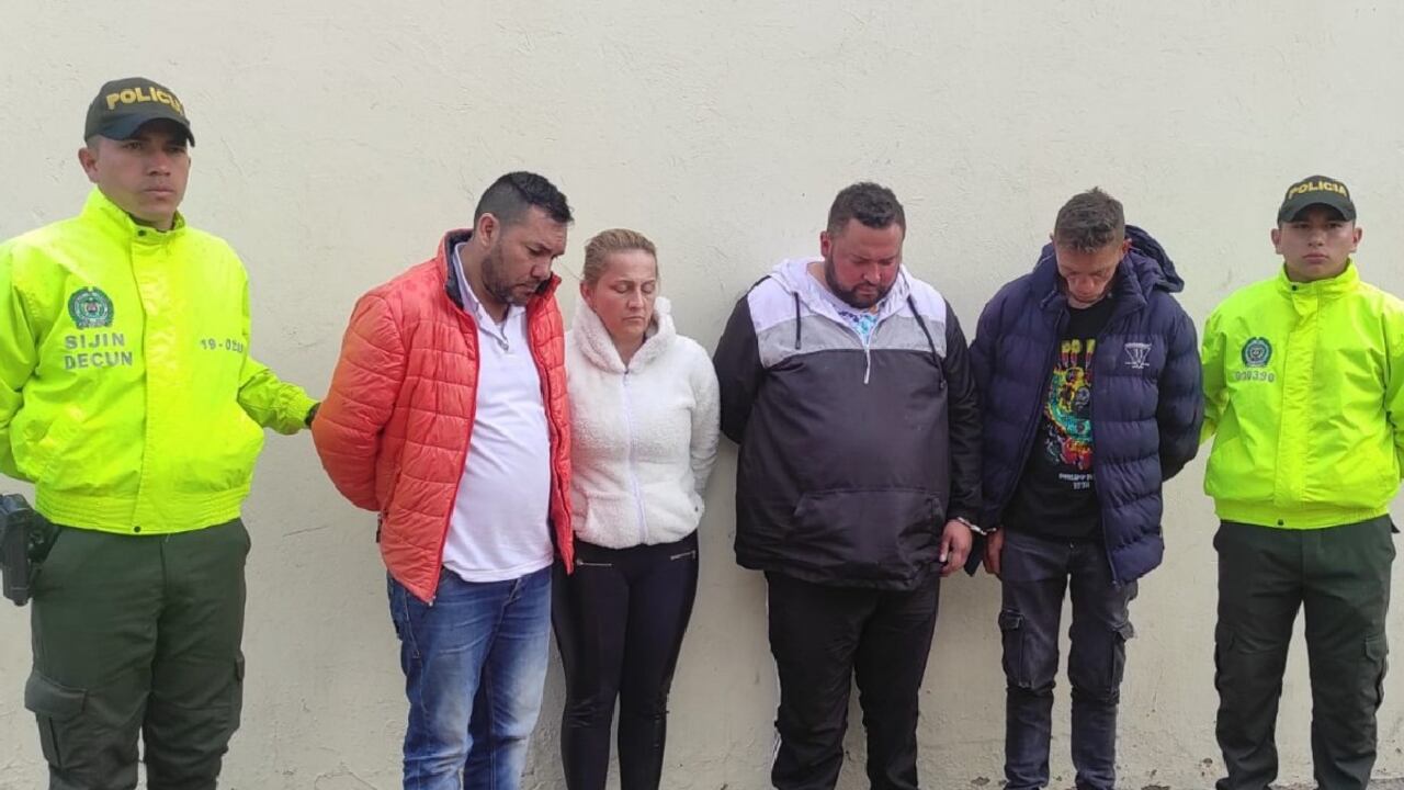 Golpe a Los Capellanos, banda dedicada al microtráfico en Cundinamarca.