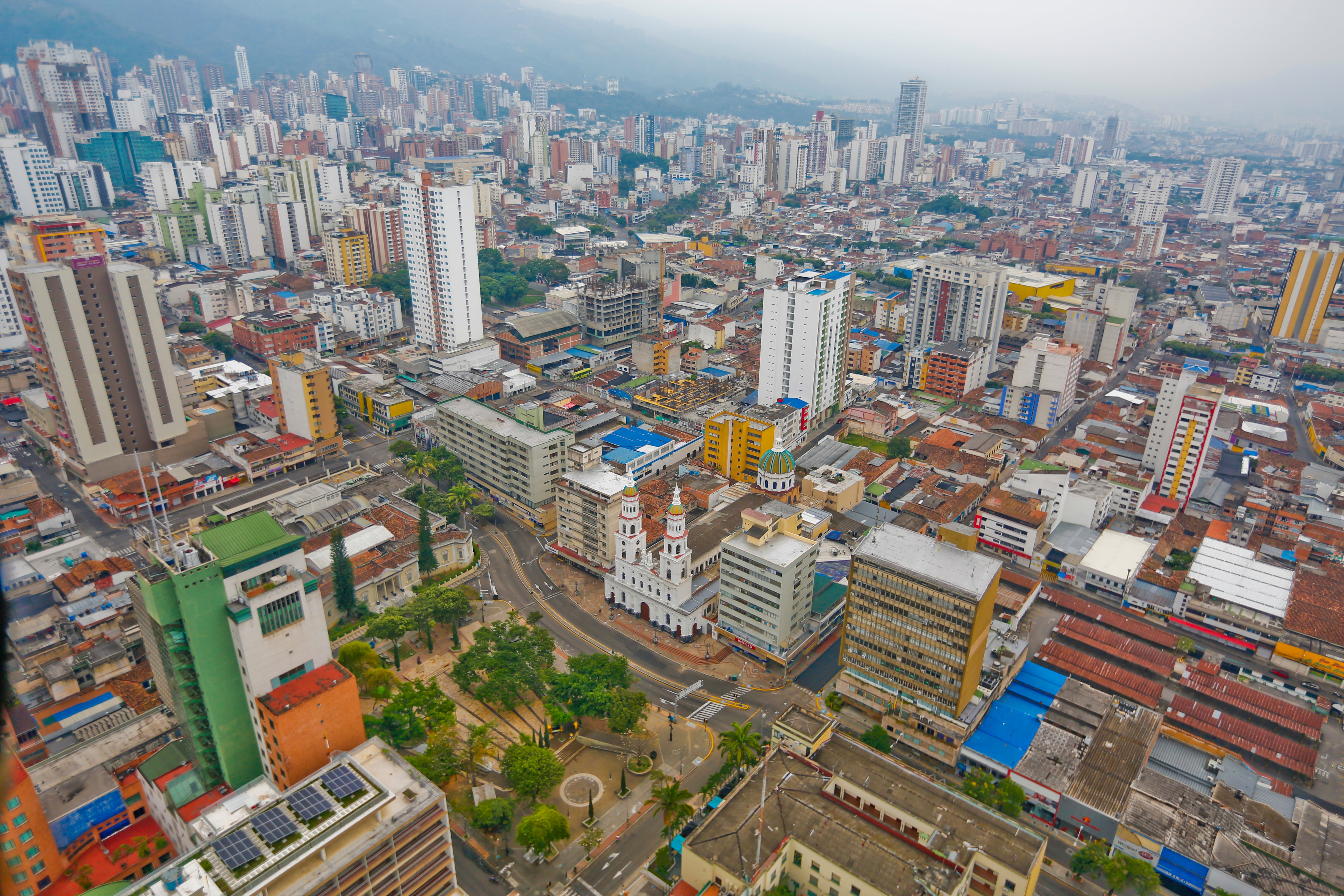 Panorámica de Bucaramanga.