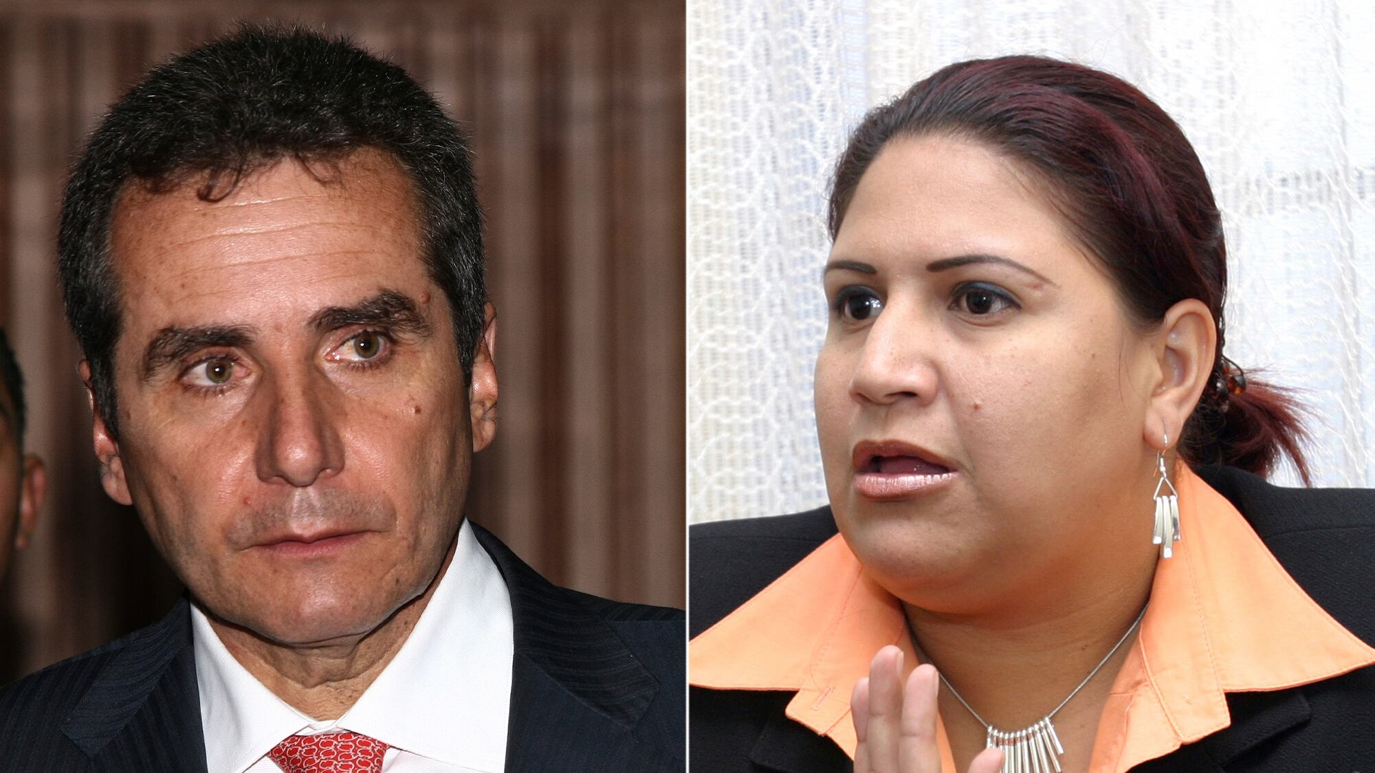 Bernardo Moreno y Yidis Medina