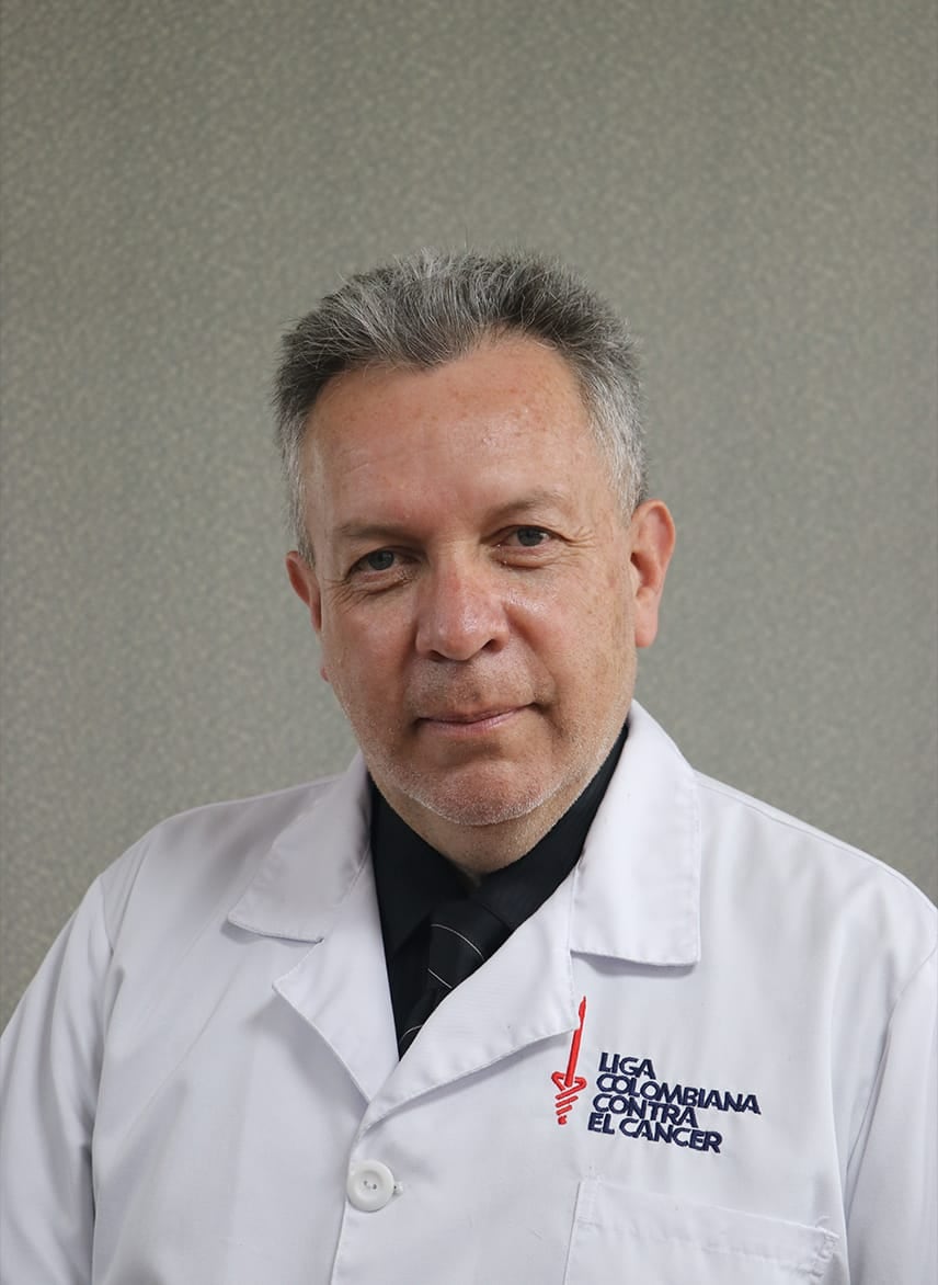 Wilson Cubides Martínez, director Ejecutivo de la Liga Colombiana contra con el Cáncer.