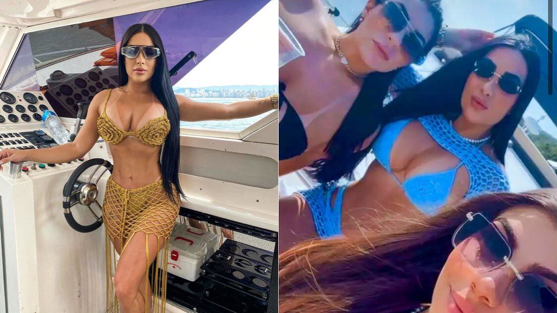 Las mujeres se fueron a esta aventura después de estar en una lujosa fiesta.