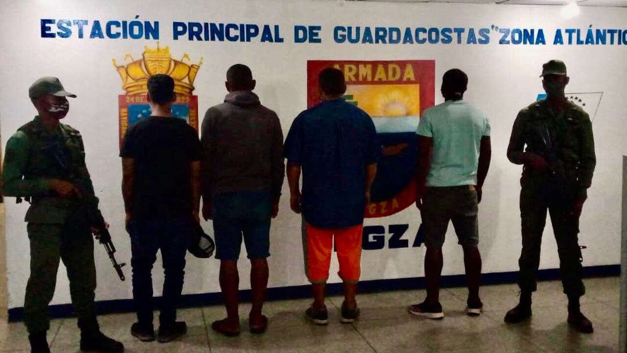 Detenidos tráfico de personas Venezuela
