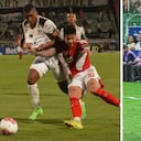 Santa Fe cayó ante Llaneros (izq.) y Deportivo Cali sumó un punto en casa ante Junior (der.).
