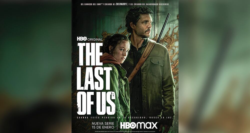 Joel Miller (Pedro Pascal) y Ellie Williams (Bella Ramsey) comparten un panorama de brutal supervivencia.