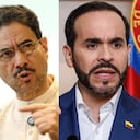Iván Cepeda, Abelardo De La Espriella y Gustavo Petro.