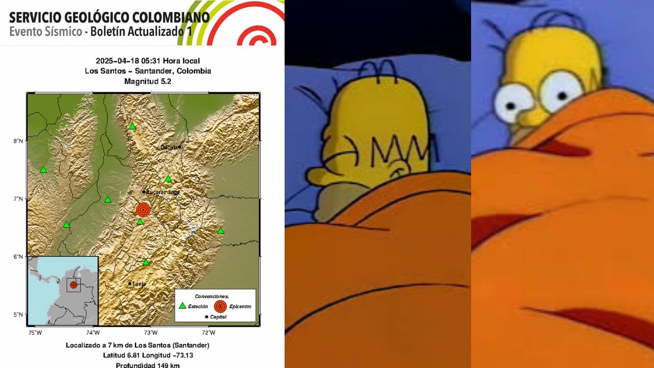 Colombia despertó con un temblor este 18 de abril y los memes no se hicieron esperar.