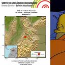 El sismo sorprendió a los colombianos en plena Semana Santa y las redes estallaron en humor.