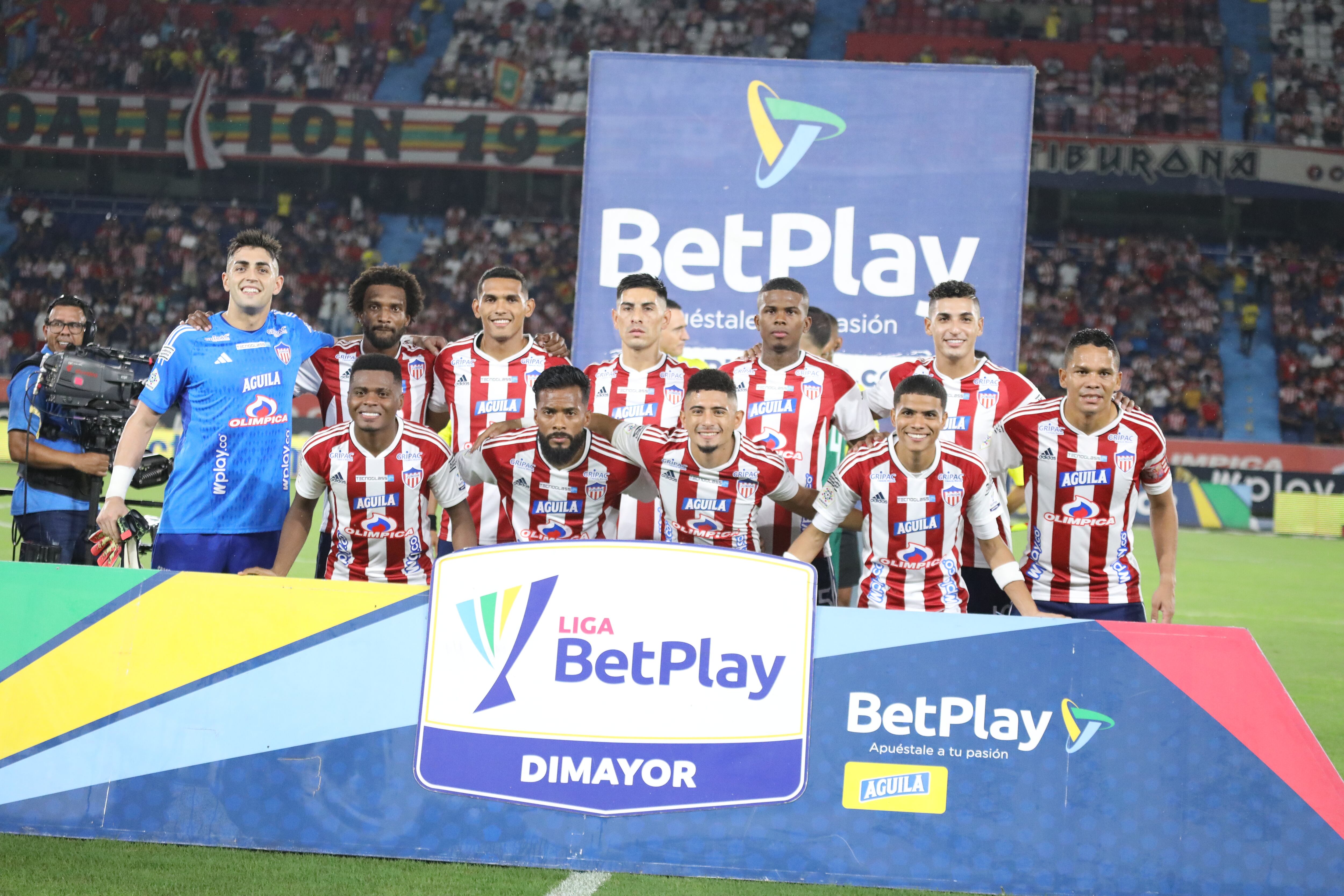 Imagen del partido entre Junior de Barranquilla y Deportivo Cali por la fecha 16 del segundo semestre de la Liga colombiana del 2023.