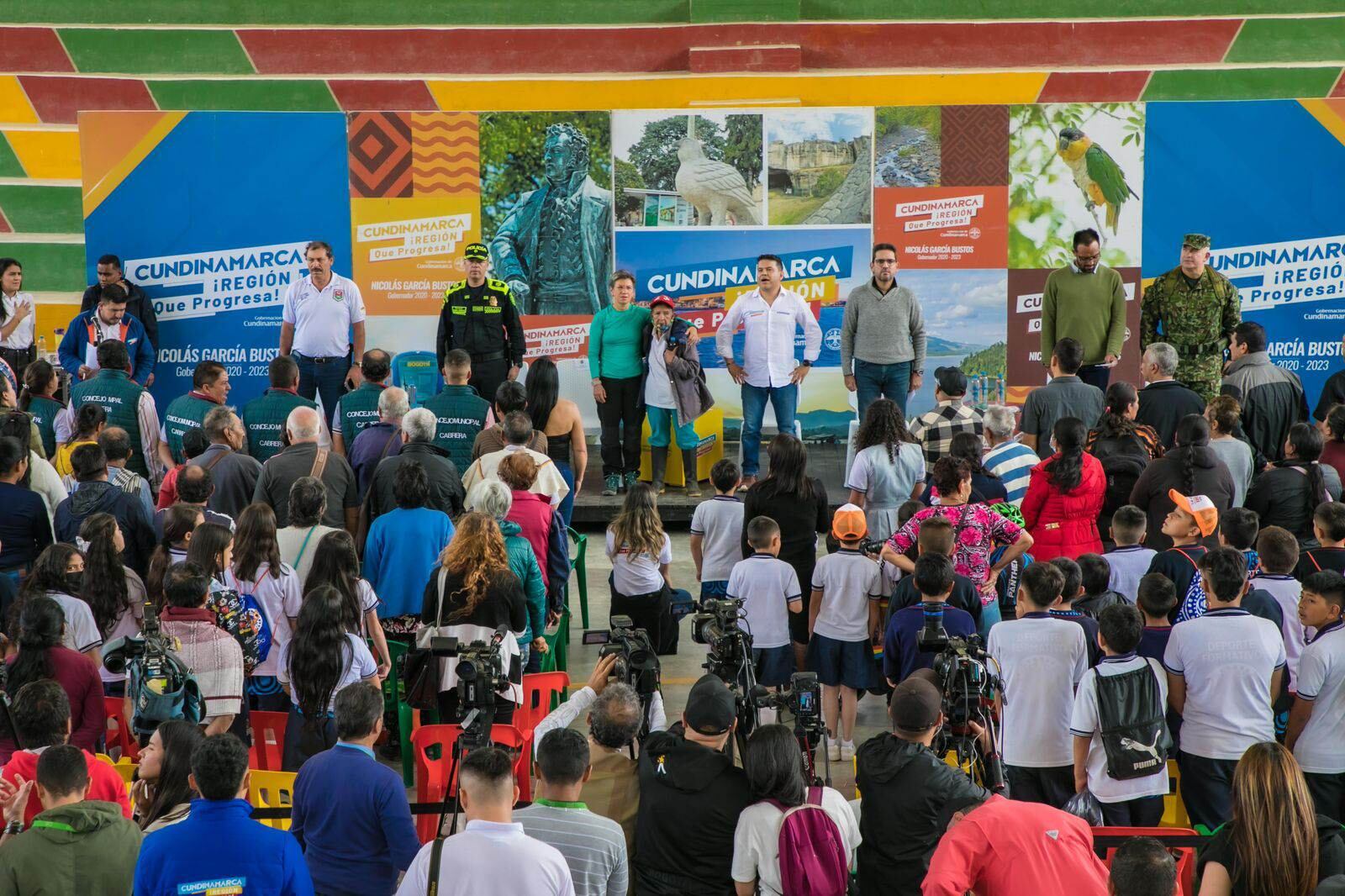 Cumbre de mandatarios en Cabrera, en Cundinamarca.