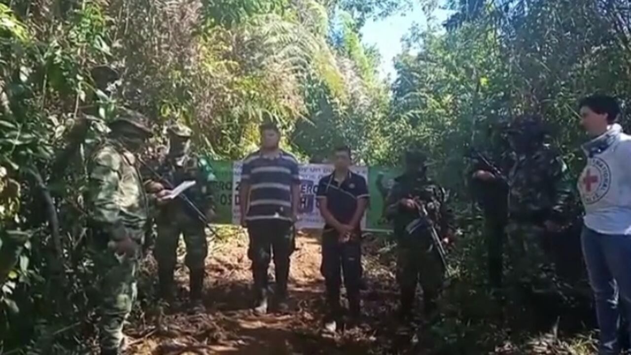 Los habían secuestrado en zona rural de Ituango, Antioquia.