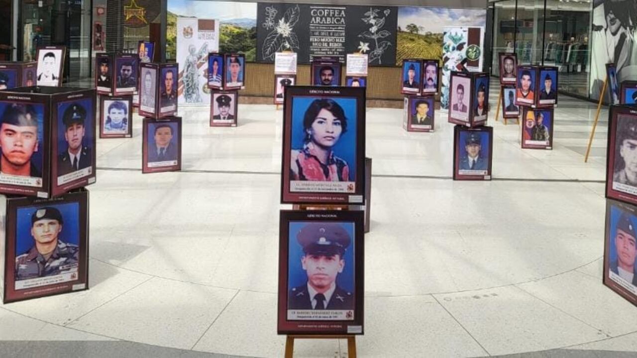 Ejército rindió homenaje a militares desaparecidos y familiares