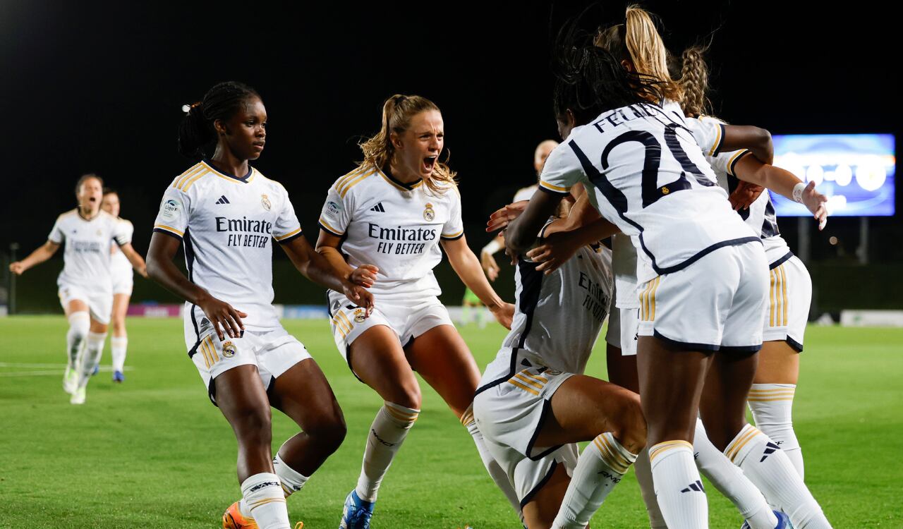 Linda Caicedo en el Real Madrid Femenino