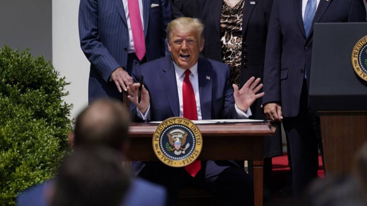 Donald Trump. / Crédito: AP. Evan Vucci.