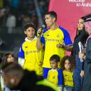Cristiano Ronaldo y su familia.