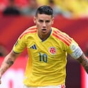 James Rodríguez contra Suiza