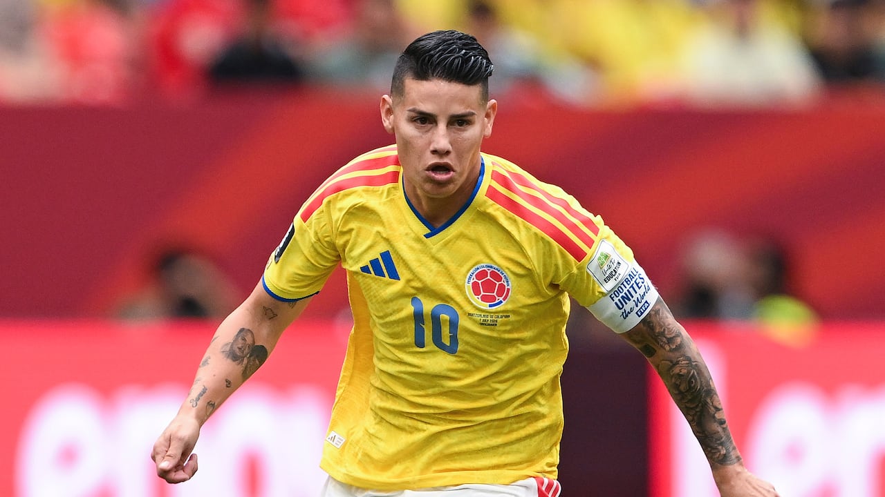 James Rodríguez contra Suiza.