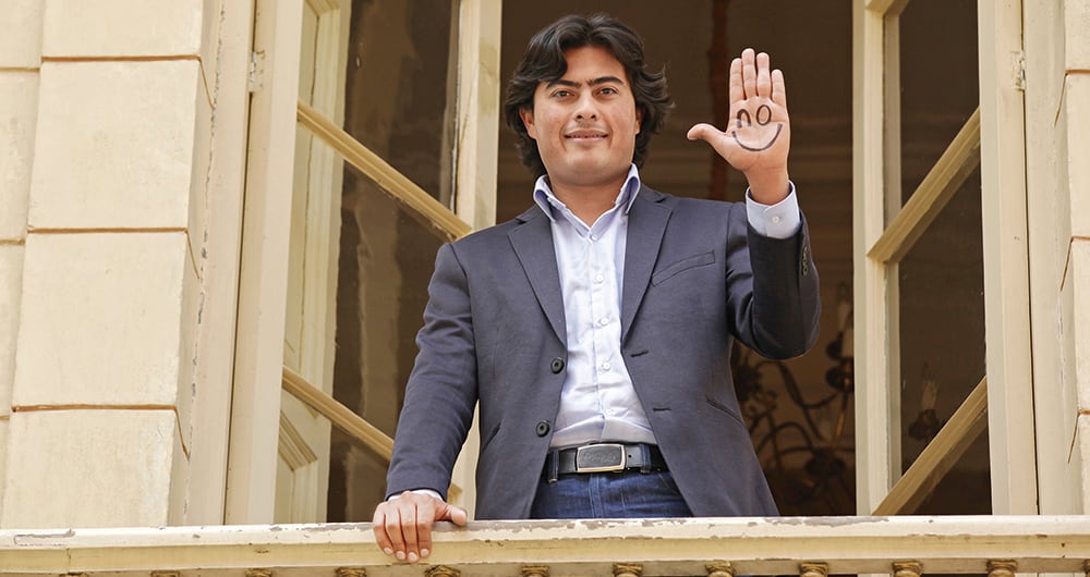 Nicolás Petro, hijo del presidente Gustavo Petro.