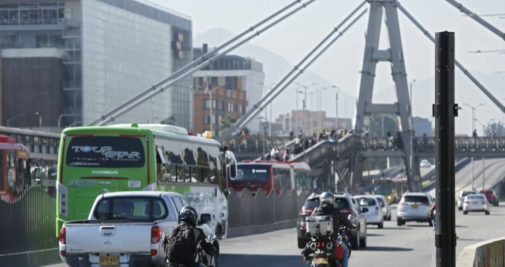 Las cámaras de fotomultas en Bogotá sirven para sancionar a conductores imprudentes.