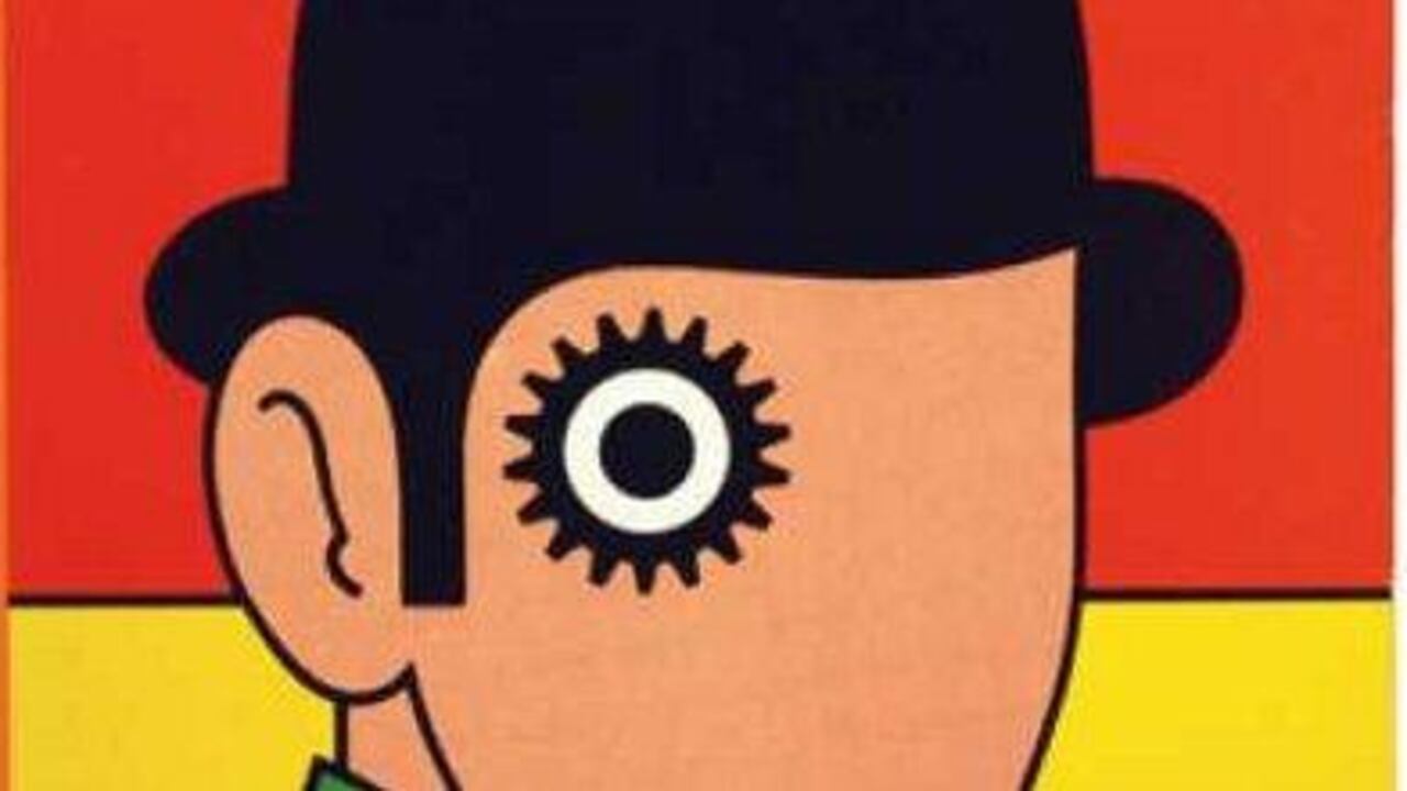 Portada de "La naranja mecánica" de Anthony Burgess.