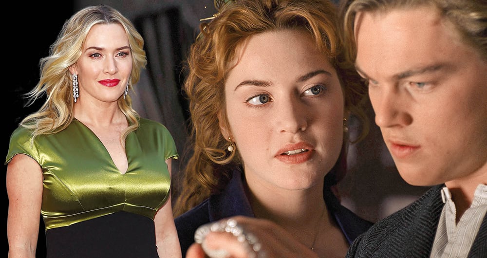 Kate Winslet tenía 22 años cuando protagonizó Titanic.