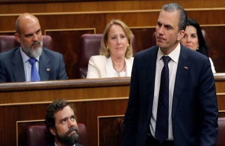 Javier Ortega Smith, secretario general de VOX y concejal en el Ayuntamiento de Madrid, también es uno de los contagiados en España.  Foto: Archivo particular