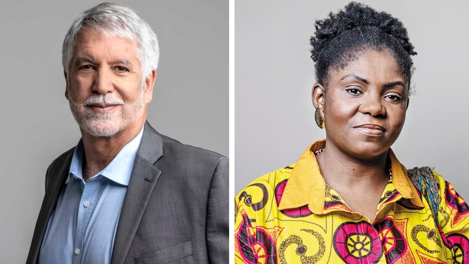 Enrique Peñalosa y Francia Márquez.