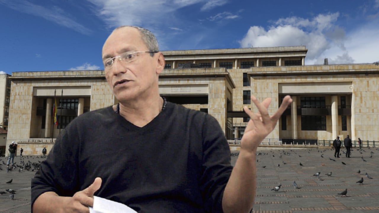 Exparamilitar Carlos Enrique Vélez / Fachada Palacio de Justicia Corte Suprema Constitucional Consejo de Estado Bogotá agosto 27 del 2020 Foto Guillermo Torres Reina / Semana