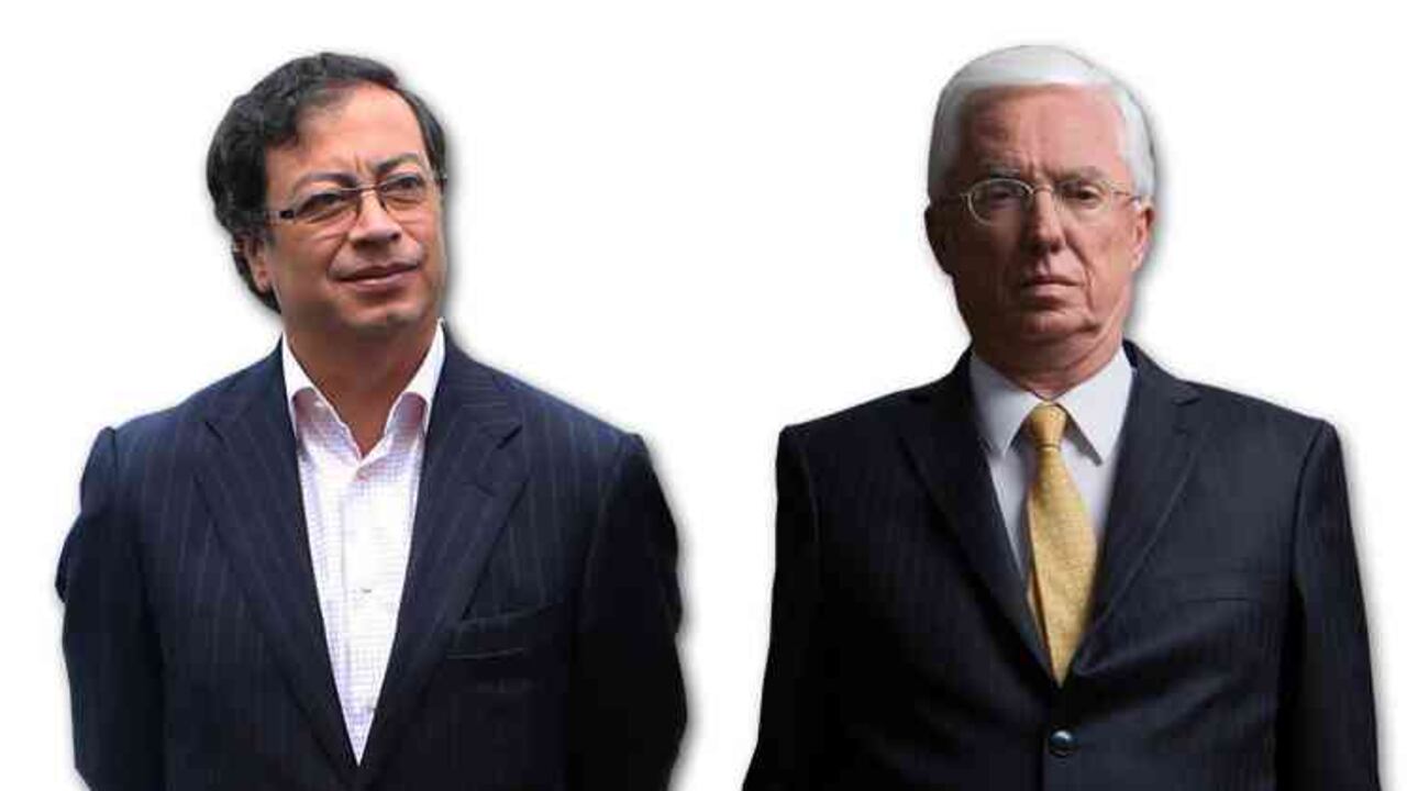 Gustavo Petro y Jorge Enrique Robledo protagonizan una intensa discusión por redes sociales.