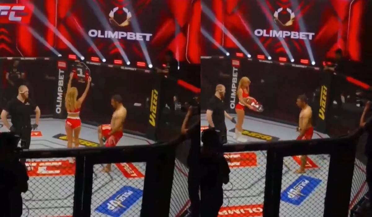 El luchador se disculpó con la mujer por su accionar dentro del ring