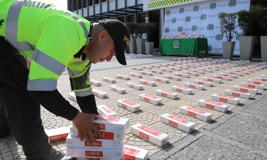 La mercancía fue dejada a disposición de la autoridad judicial competente para su posterior destrucción